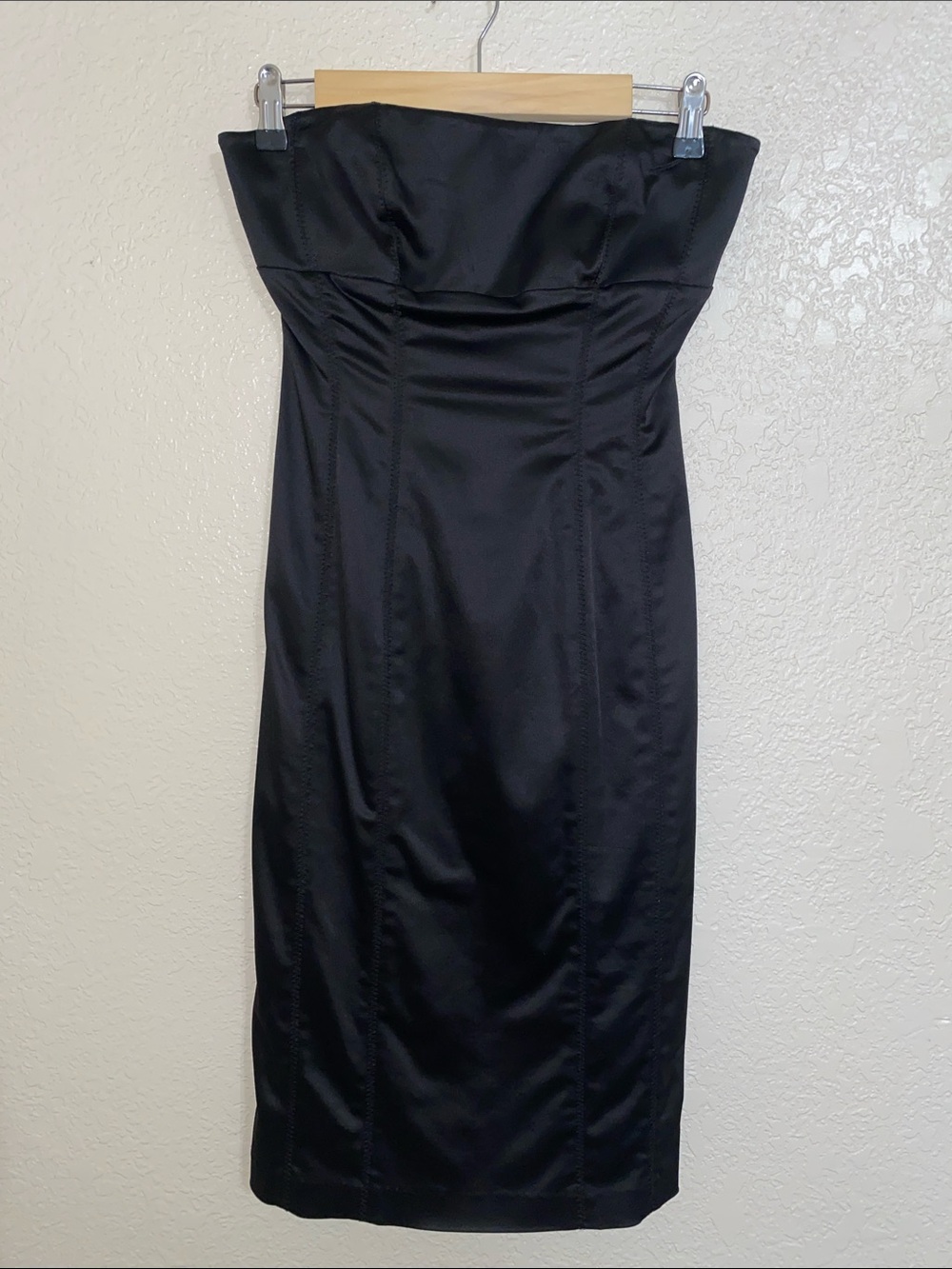 Bebe Strapless Black  Dress